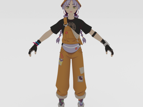 Mae - Fortnite 3D Model