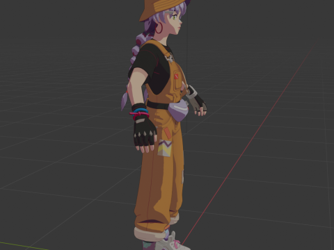 Mae - Fortnite 3D 모델