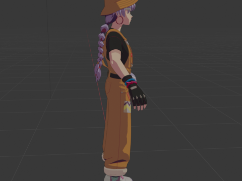 Mae - Fortnite 3D 모델