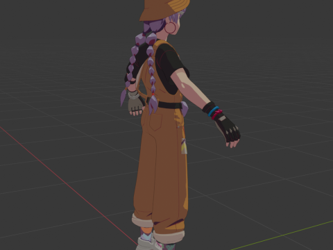 Mae - Fortnite 3D 모델