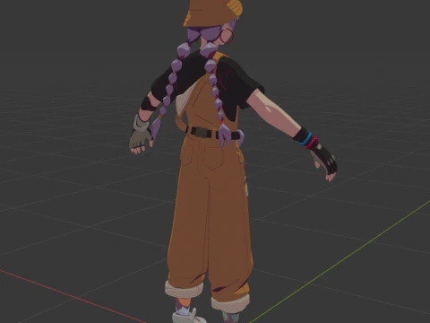 Mae - Fortnite 3D Model