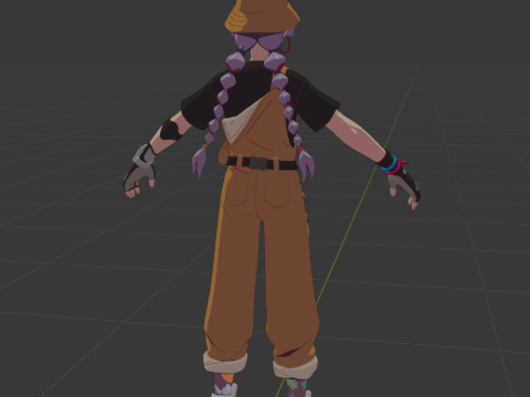 Mae - Fortnite 3D 모델