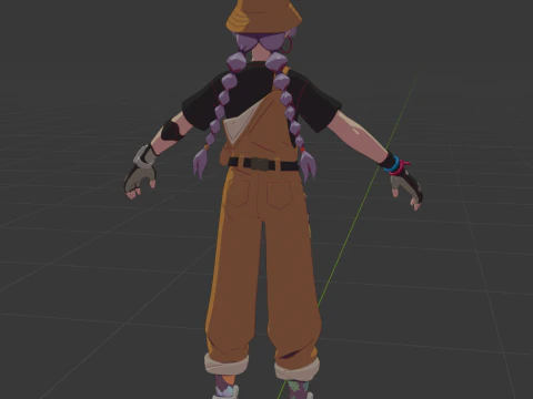 Mae - Fortnite 3D Model