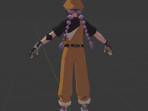 Mae - Fortnite 3D 모델