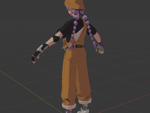 Mae - Fortnite 3D 모델