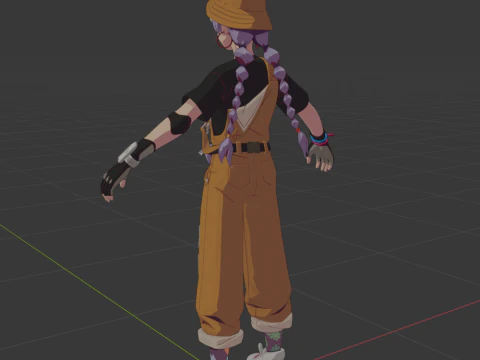 Mae - Fortnite 3D Model