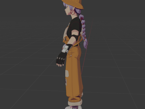 Mae - Fortnite 3D 모델