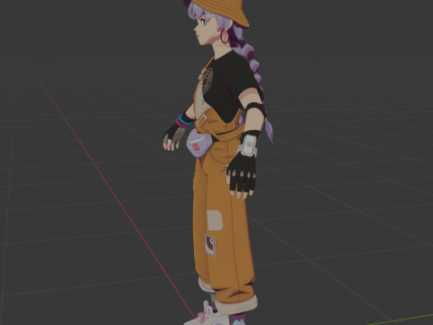Mae - Fortnite 3D 모델