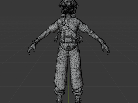 Mae - Fortnite 3D 모델