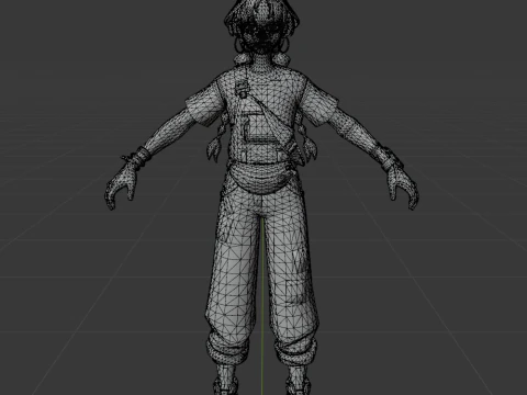 Mae - Fortnite 3D Model