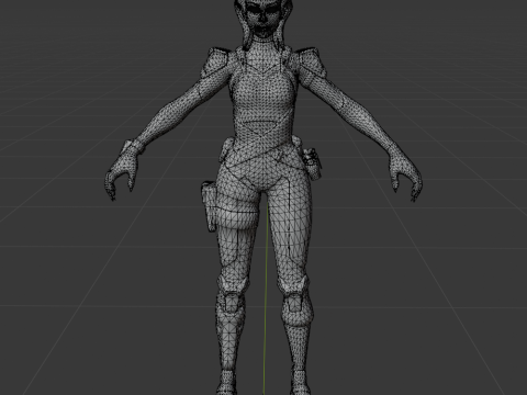 Scarlet Serpent - Fortnite 3D Model