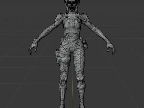 Scarlet Serpent - Fortnite 3D Model