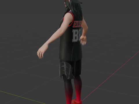 Red Roots Billie - Fortnite 3D Model