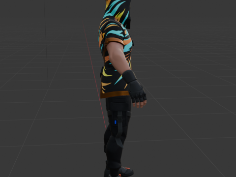 FNCS Champion Seeker - Fortnite 3D 模型