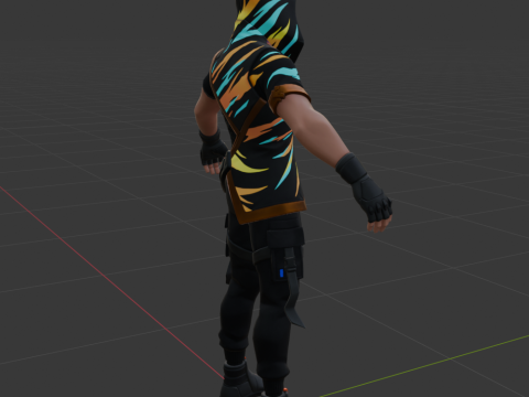 FNCS Champion Seeker - Fortnite 3D 模型