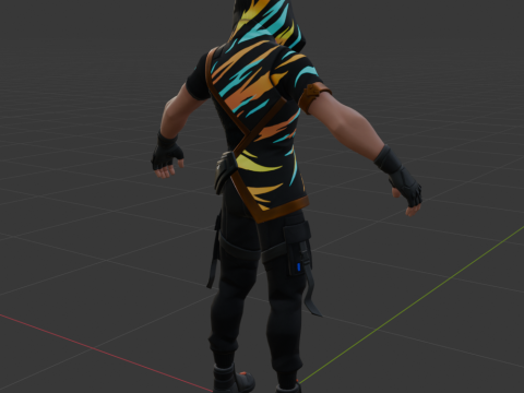 FNCS Champion Seeker - Fortnite 3D 模型