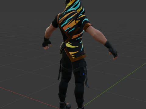 FNCS Champion Seeker - Fortnite 3D Model