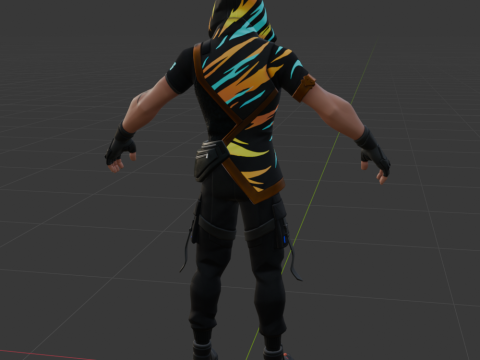 FNCS Champion Seeker - Fortnite 3D 模型