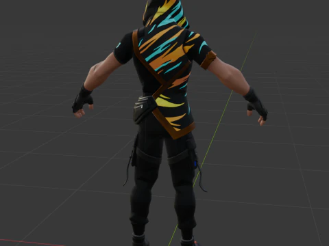FNCS Champion Seeker - Fortnite 3D Model