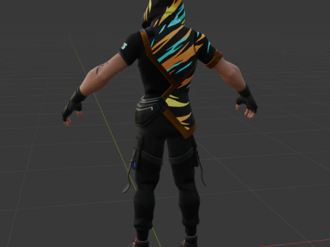 FNCS Champion Seeker - Fortnite 3D Model