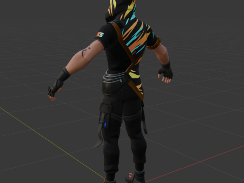 FNCS Champion Seeker - Fortnite 3D 模型