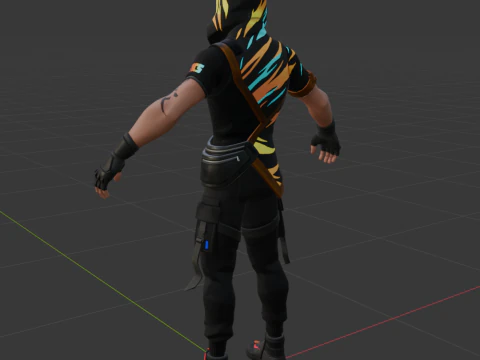 FNCS Champion Seeker - Fortnite 3D Model