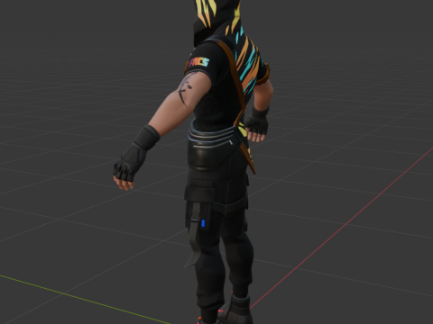 FNCS Champion Seeker - Fortnite 3D 模型