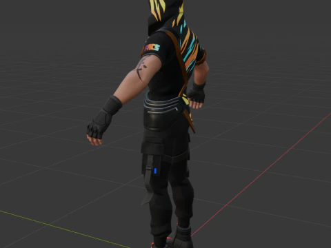 FNCS Champion Seeker - Fortnite 3D Model