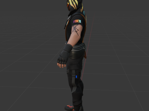 FNCS Champion Seeker - Fortnite 3D 模型