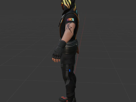 FNCS Champion Seeker - Fortnite 3D Model