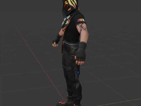 FNCS Champion Seeker - Fortnite 3D Model