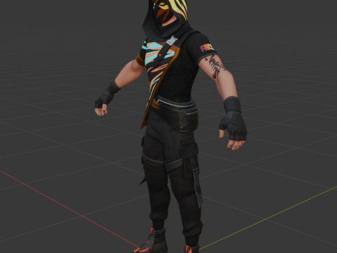 FNCS Champion Seeker - Fortnite 3D 模型