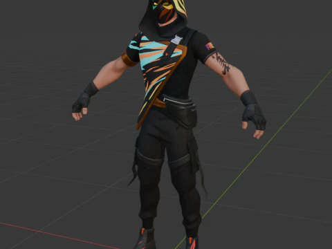 FNCS Champion Seeker - Fortnite 3D Model