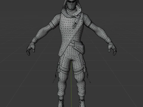 FNCS Champion Seeker - Fortnite 3D Model