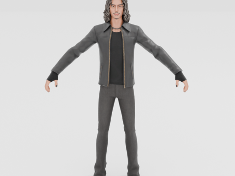 Kirk Hammett - Fortnite 3D मॉडल