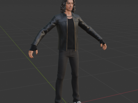 Kirk Hammett - Fortnite 3D 模型