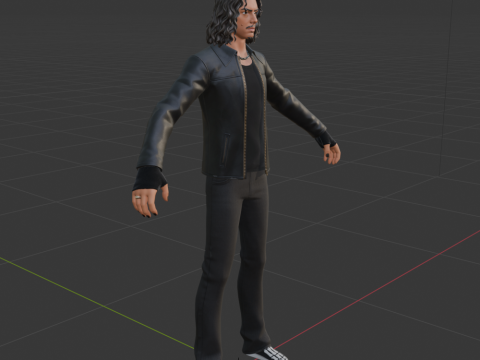 Kirk Hammett - Fortnite 3D 模型