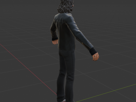 Kirk Hammett - Fortnite 3D 模型