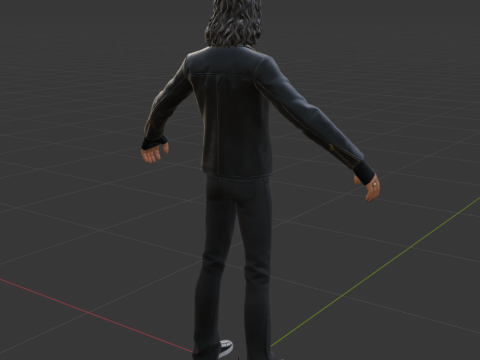 Kirk Hammett - Fortnite 3D 模型