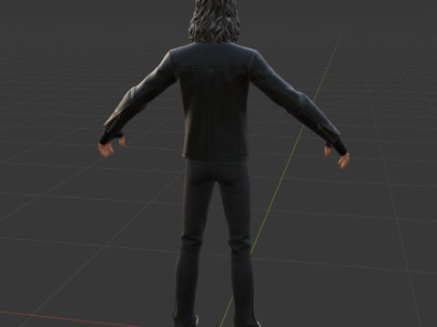 Kirk Hammett - Fortnite 3D 模型