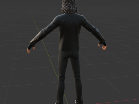 Kirk Hammett - Fortnite 3D 模型