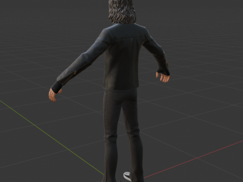 Kirk Hammett - Fortnite 3D 模型