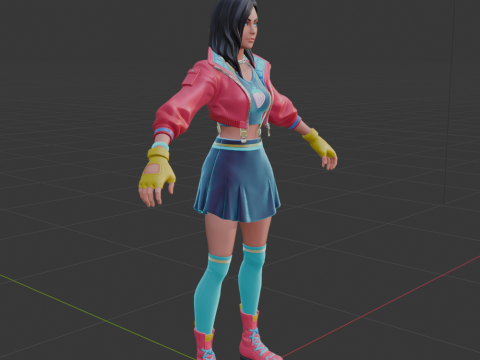 Rox - 堡垒之夜 3D 模型