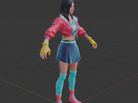 Rox - Fortnite 3D Model
