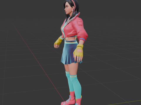 Rox - 堡垒之夜 3D 模型