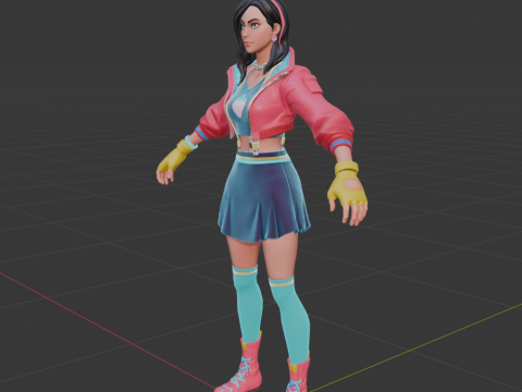 Rox - 堡垒之夜 3D 模型