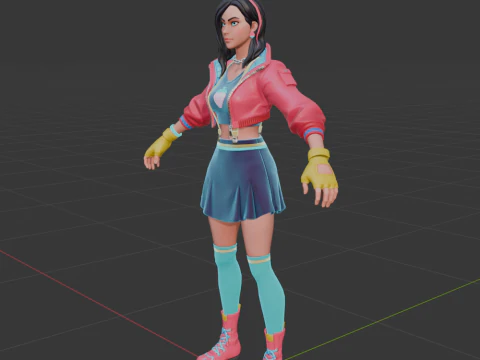 Rox - Fortnite 3D Model