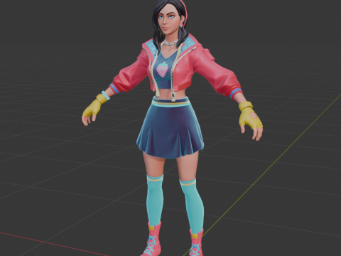 Rox - 堡垒之夜 3D 模型