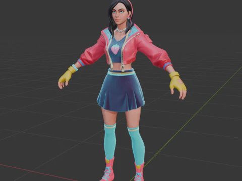 Rox - Fortnite 3D Model
