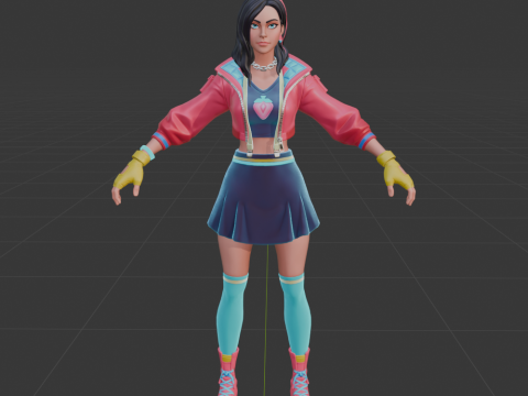 Rox - 堡垒之夜 3D 模型